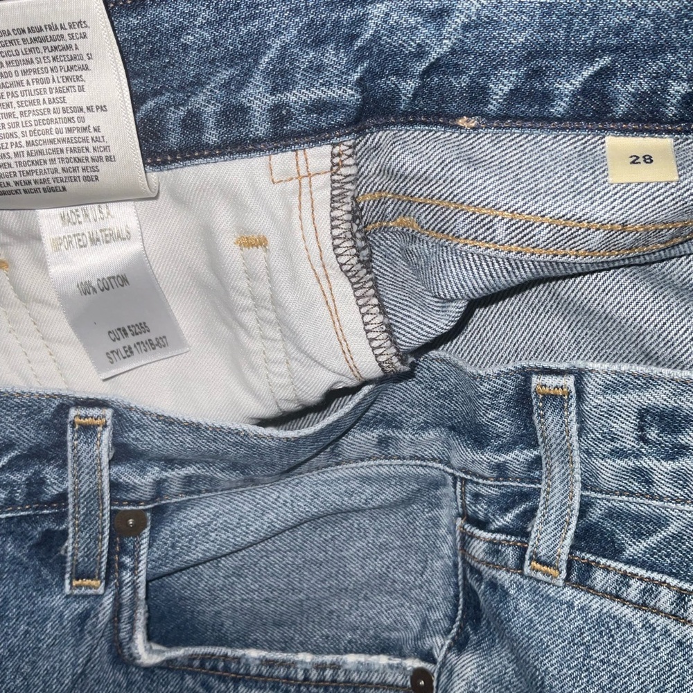 Citizens Of Humanity Charlotte Light Blue Straight Jeans - Picture 8 of 8
